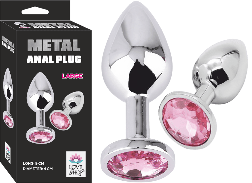 METAL ANAL PLUG-LARGE