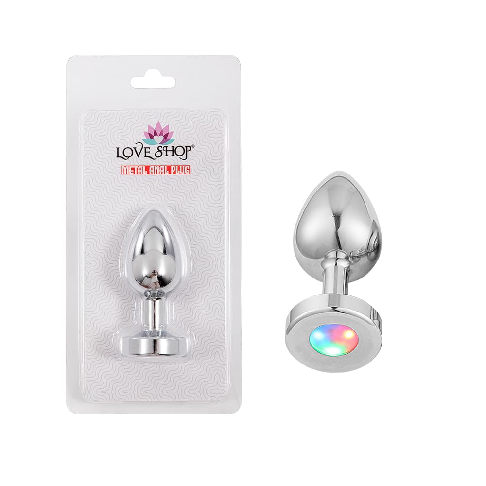 METAL ANAL PLUG IŞIKLI SMALL
