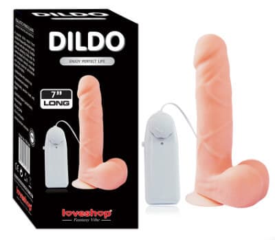 Vibrating Dildo 7''