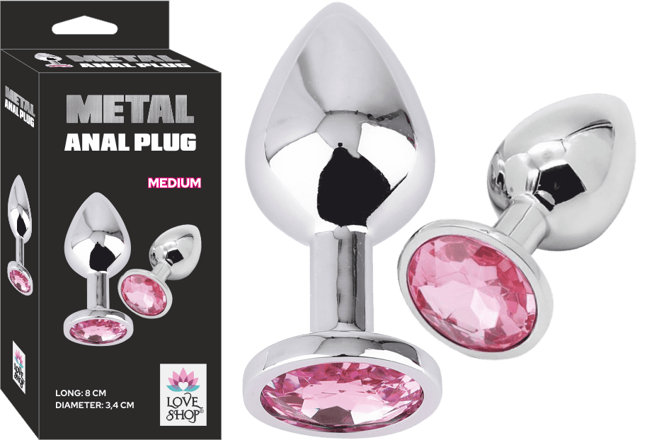 METAL ANAL PLUG -MEDİUM
