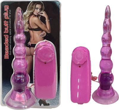 BEADED BUTT PLUG