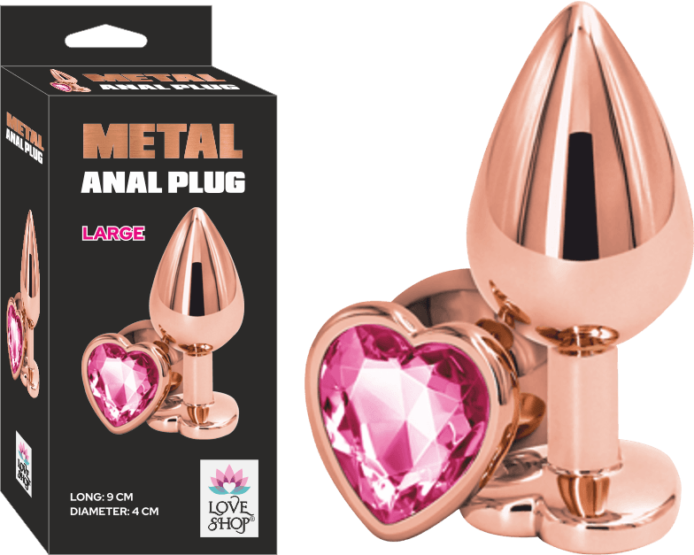 METAL ANAL PLUG-LARGE